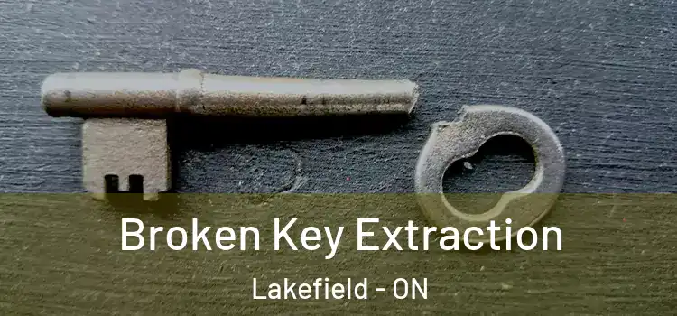 Broken Key Extraction Lakefield - ON